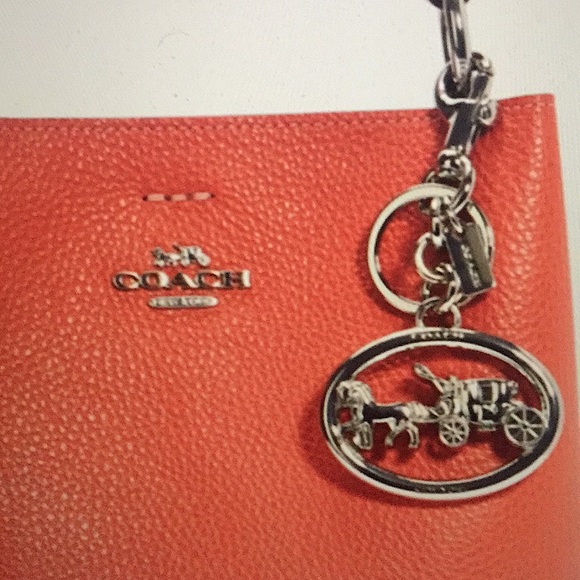 COACH - HORSE & CARRIAGE BAG CHARM/KEYCHAIN (NWT) - Picture 10 of 10